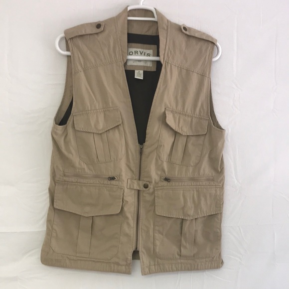 Orvis Other - Men’s Orvis Fishing Vest Khaki Medium